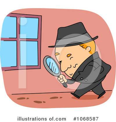 Detective Clipart #1068587 by BNP Design Studio