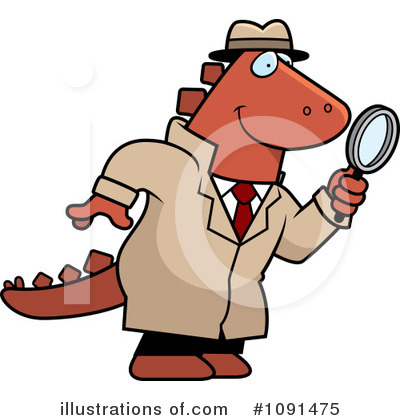 Royalty-Free (RF) Detective Clipart Illustration by Cory Thoman - Stock Sample #1091475