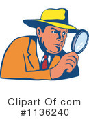 Detective Clipart #1136240 by patrimonio