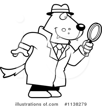 Royalty-Free (RF) Detective Clipart Illustration by Cory Thoman - Stock Sample #1138279