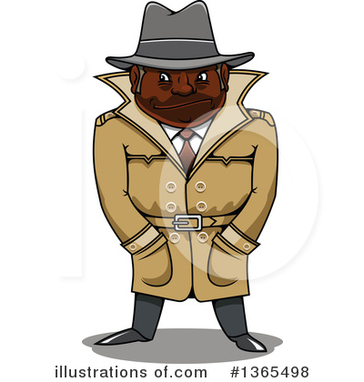 Detective Clipart #1365498 by Vector Tradition SM