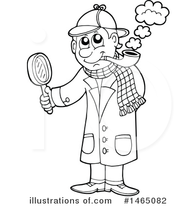 Detective Clipart #1465082 by visekart