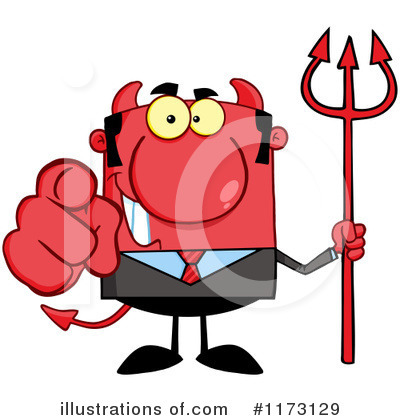 Devil Clipart #1173129 by Hit Toon