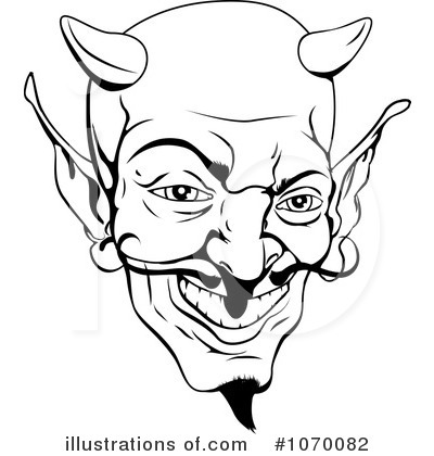 Evil Devil Clipart #1070082 by AtStockIllustration