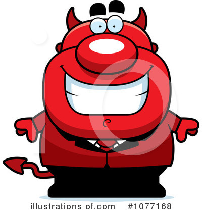 Royalty-Free (RF) Devil Clipart Illustration by Cory Thoman - Stock Sample #1077168