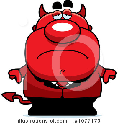 Royalty-Free (RF) Devil Clipart Illustration by Cory Thoman - Stock Sample #1077170