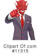 Devil Clipart #11315 by AtStockIllustration