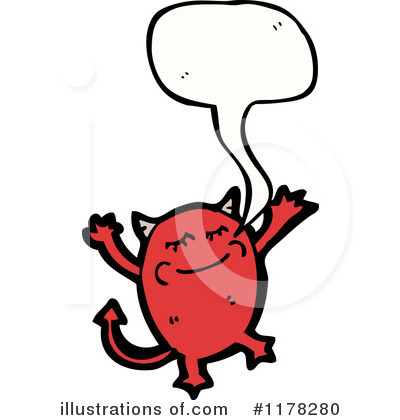 Royalty-Free (RF) Devil Clipart Illustration by lineartestpilot - Stock Sample #1178280