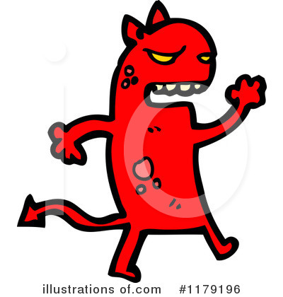 Royalty-Free (RF) Devil Clipart Illustration by lineartestpilot - Stock Sample #1179196