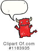 Devil Clipart #1183935 by lineartestpilot