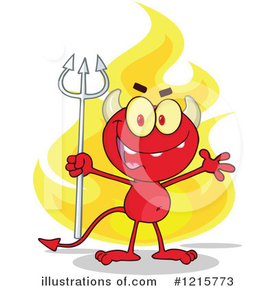 Devil Clipart #1215773 by Hit Toon