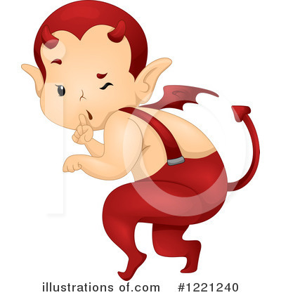Royalty-Free (RF) Devil Clipart Illustration by BNP Design Studio - Stock Sample #1221240