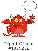 Devil Clipart #1355282 by Hit Toon