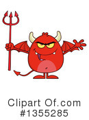 Devil Clipart #1355285 by Hit Toon