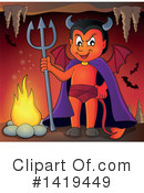 Devil Clipart #1419449 by visekart
