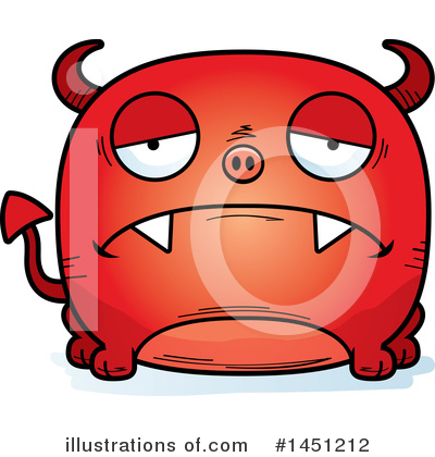 Royalty-Free (RF) Devil Clipart Illustration by Cory Thoman - Stock Sample #1451212