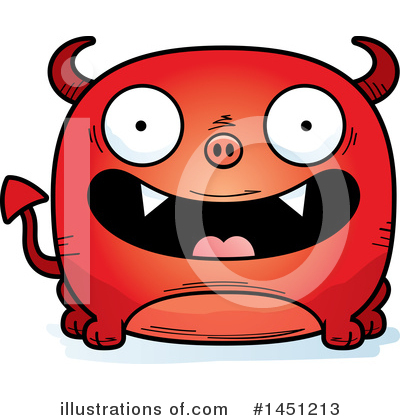 Royalty-Free (RF) Devil Clipart Illustration by Cory Thoman - Stock Sample #1451213