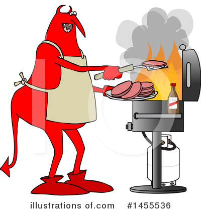 Royalty-Free (RF) Devil Clipart Illustration by djart - Stock Sample #1455536