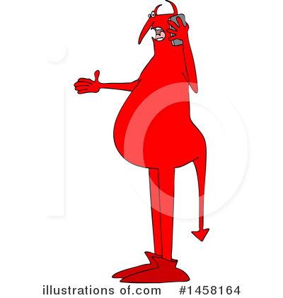 Royalty-Free (RF) Devil Clipart Illustration by djart - Stock Sample #1458164