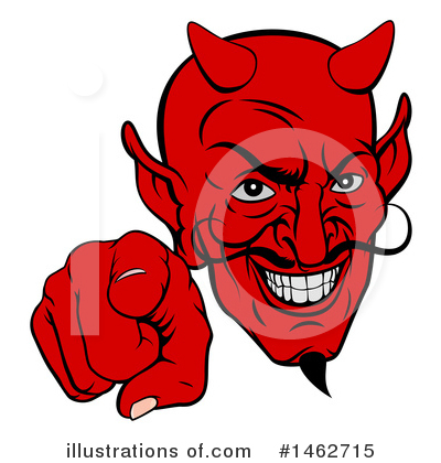 Royalty-Free (RF) Devil Clipart Illustration by AtStockIllustration - Stock Sample #1462715