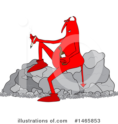 Royalty-Free (RF) Devil Clipart Illustration by djart - Stock Sample #1465853