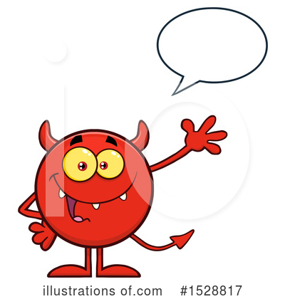 Royalty-Free (RF) Devil Clipart Illustration by Hit Toon - Stock Sample #1528817