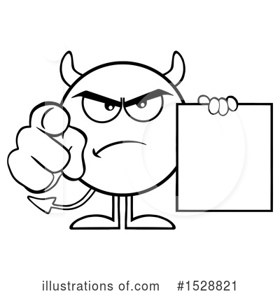Royalty-Free (RF) Devil Clipart Illustration by Hit Toon - Stock Sample #1528821