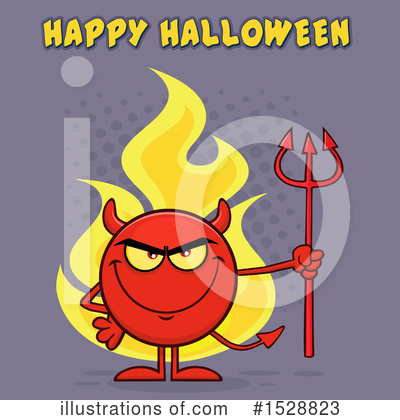 Royalty-Free (RF) Devil Clipart Illustration by Hit Toon - Stock Sample #1528823