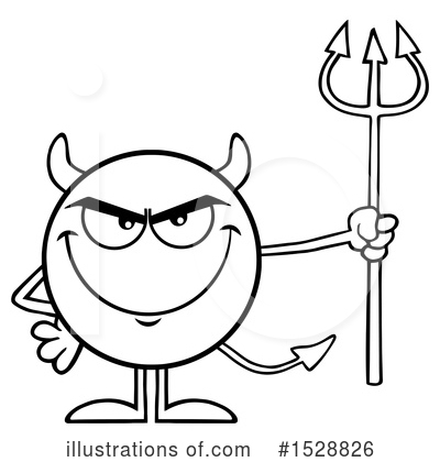 Royalty-Free (RF) Devil Clipart Illustration by Hit Toon - Stock Sample #1528826