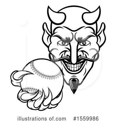 Royalty-Free (RF) Devil Clipart Illustration by AtStockIllustration - Stock Sample #1559986