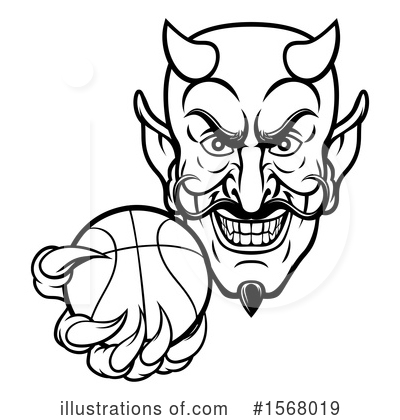 Royalty-Free (RF) Devil Clipart Illustration by AtStockIllustration - Stock Sample #1568019