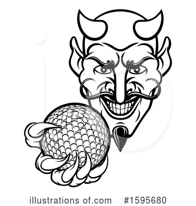 Royalty-Free (RF) Devil Clipart Illustration by AtStockIllustration - Stock Sample #1595680