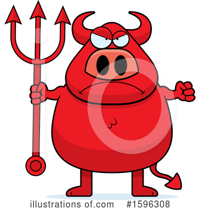 Royalty-Free (RF) Devil Clipart Illustration by Cory Thoman - Stock Sample #1596308