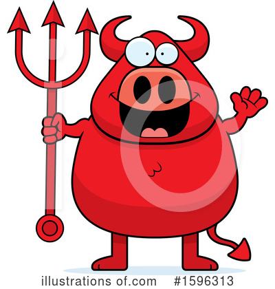 Royalty-Free (RF) Devil Clipart Illustration by Cory Thoman - Stock Sample #1596313