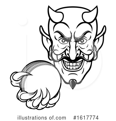 Royalty-Free (RF) Devil Clipart Illustration by AtStockIllustration - Stock Sample #1617774