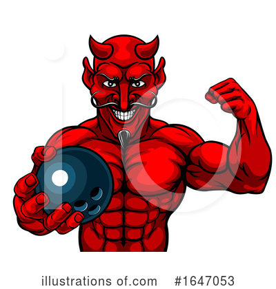 Royalty-Free (RF) Devil Clipart Illustration by AtStockIllustration - Stock Sample #1647053