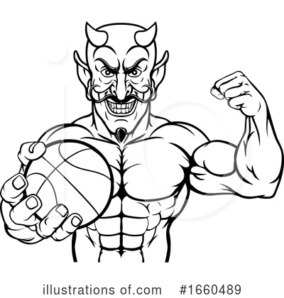 Royalty-Free (RF) Devil Clipart Illustration by AtStockIllustration - Stock Sample #1660489