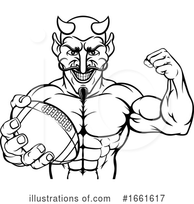 Royalty-Free (RF) Devil Clipart Illustration by AtStockIllustration - Stock Sample #1661617