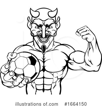 Royalty-Free (RF) Devil Clipart Illustration by AtStockIllustration - Stock Sample #1664150