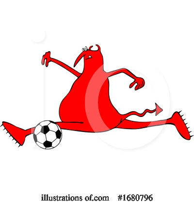 Soccer Clipart #1680796 by djart