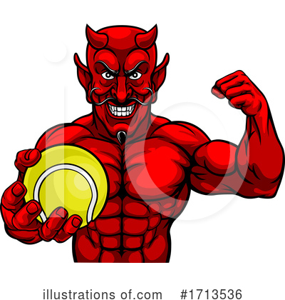 Royalty-Free (RF) Devil Clipart Illustration by AtStockIllustration - Stock Sample #1713536