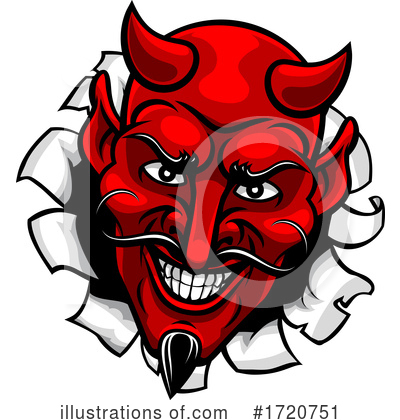 Royalty-Free (RF) Devil Clipart Illustration by AtStockIllustration - Stock Sample #1720751