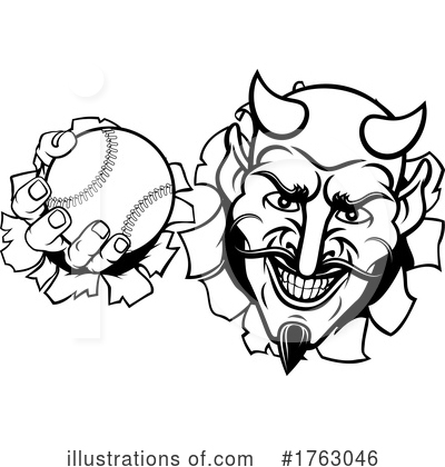 Royalty-Free (RF) Devil Clipart Illustration by AtStockIllustration - Stock Sample #1763046