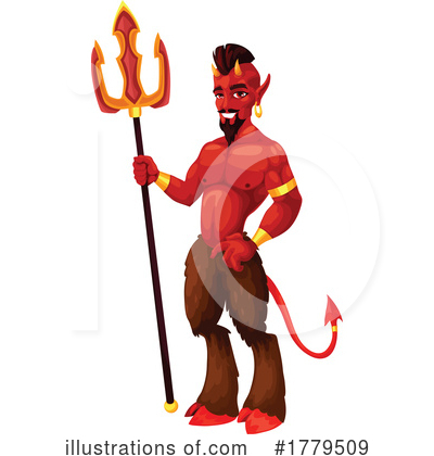 Royalty-Free (RF) Devil Clipart Illustration by Vector Tradition SM - Stock Sample #1779509