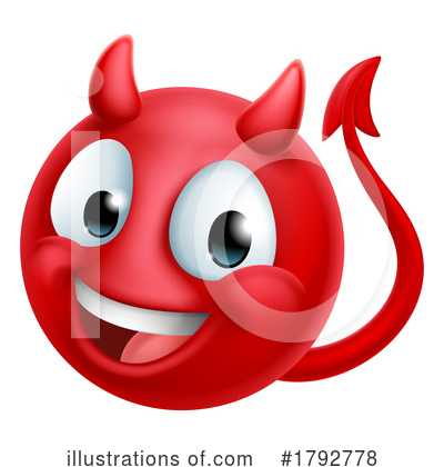 Royalty-Free (RF) Devil Clipart Illustration by AtStockIllustration - Stock Sample #1792778