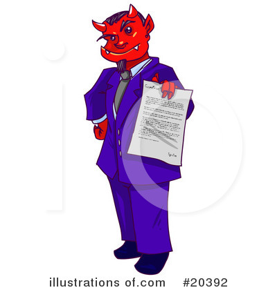 Royalty-Free (RF) Devil Clipart Illustration by Tonis Pan - Stock Sample #20392