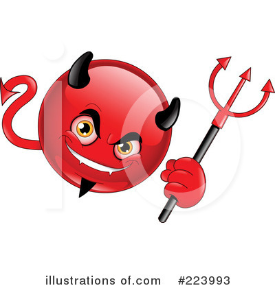 Royalty-Free (RF) Devil Clipart Illustration by yayayoyo - Stock Sample #223993