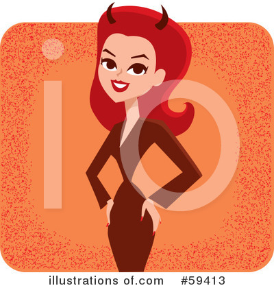 Devil Woman Clipart #59413 by Monica