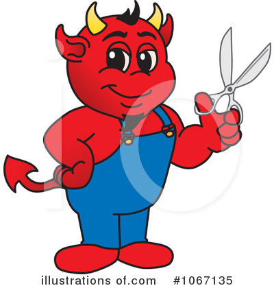 Devil Mascot Clipart #1067135 by Mascot Junction