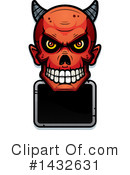 Devil Skull Clipart #1432631 by Cory Thoman